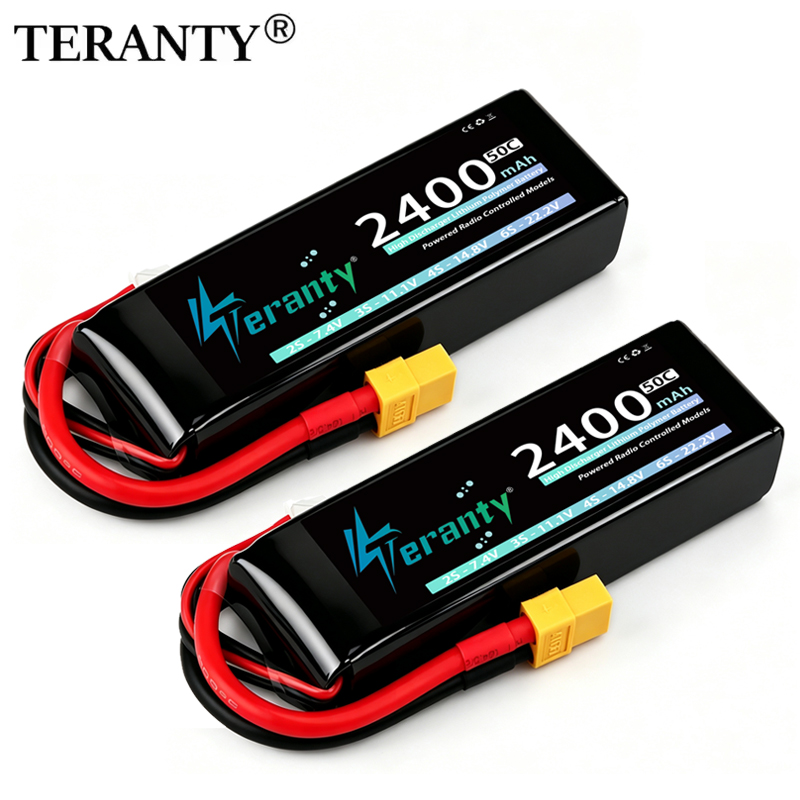 Drone Battery Connector - TERANTY 3S 2200/2400/2600mAh Lipo-Akku 11,1V 50C