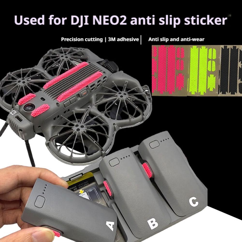 Drone Battery Bag - Für DJI NEO 2 Drohne Anti-Rutsch-Anti-Kratz-Fußaufkleber