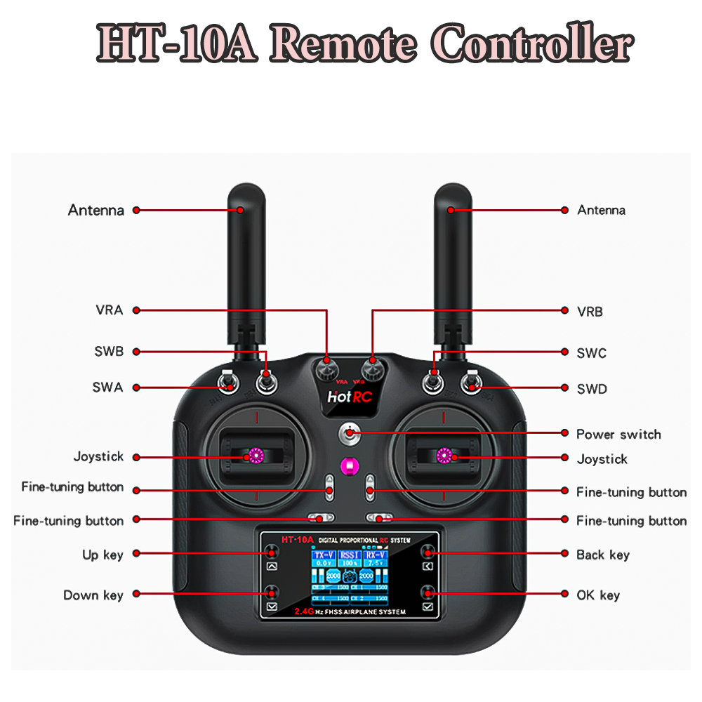 Hotrc Hot RC HT-10A HT10A 2.4G – Drone Battery Connector Bewertung und Preis