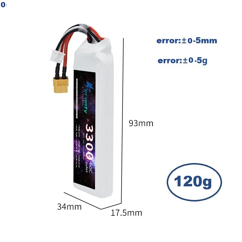 2S 7,4 V LiPo Batterie 3300mAh – Drone Battery Connector Bewertung und Preis