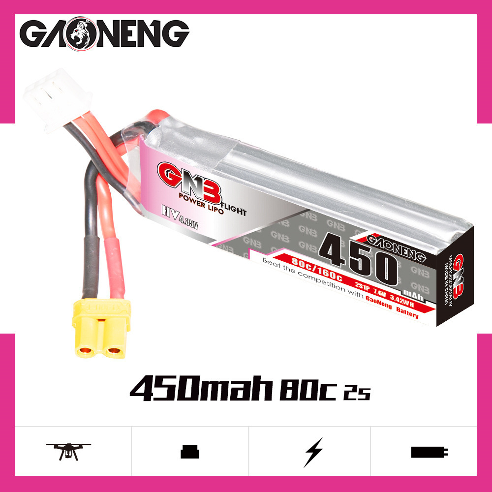 GNB LiPo Batterie HV 2S 7,6 V  – Drone Battery Lipo Bewertung und Preis